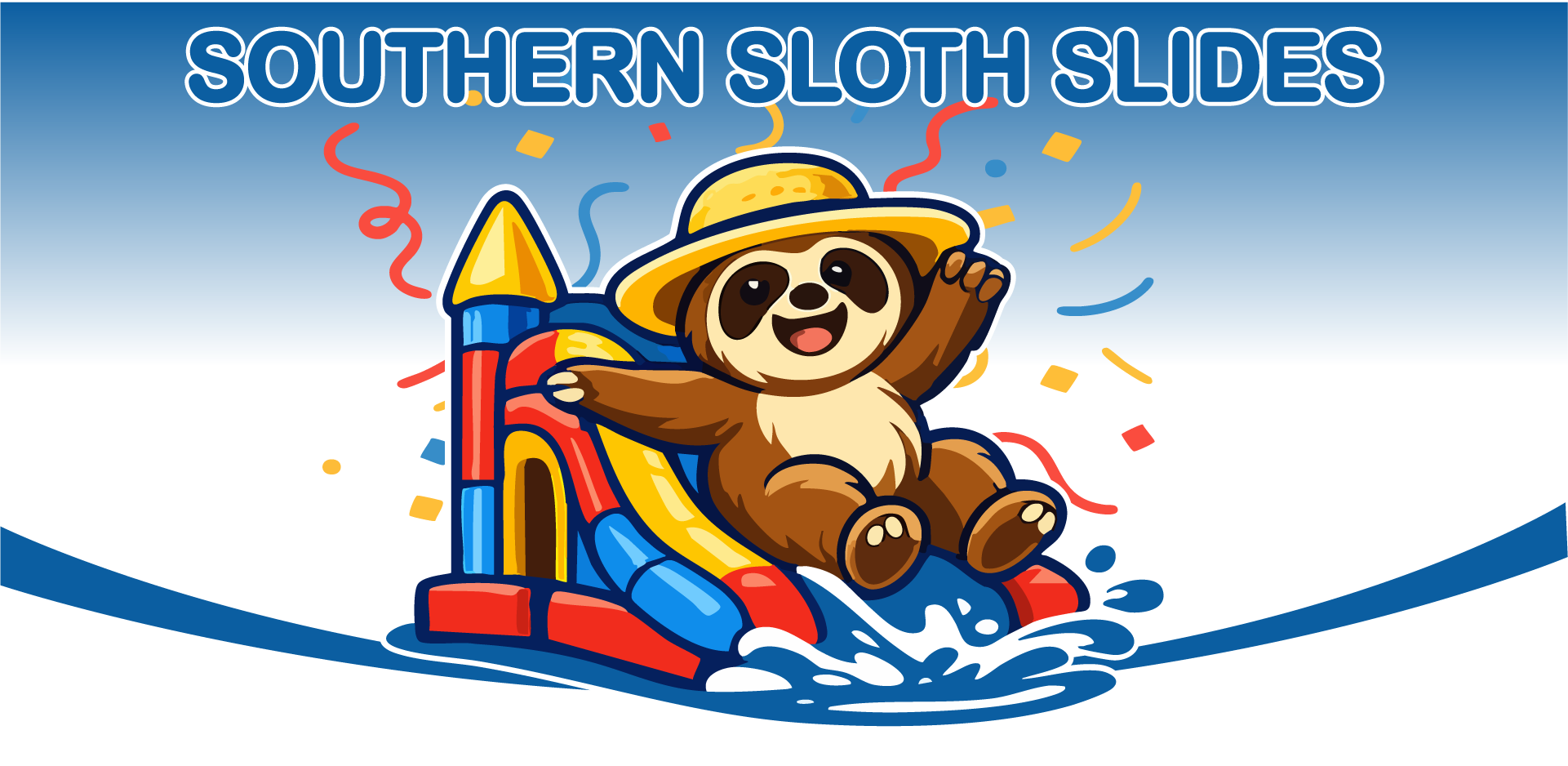 Southern Sloth Slides Water Slide Rental